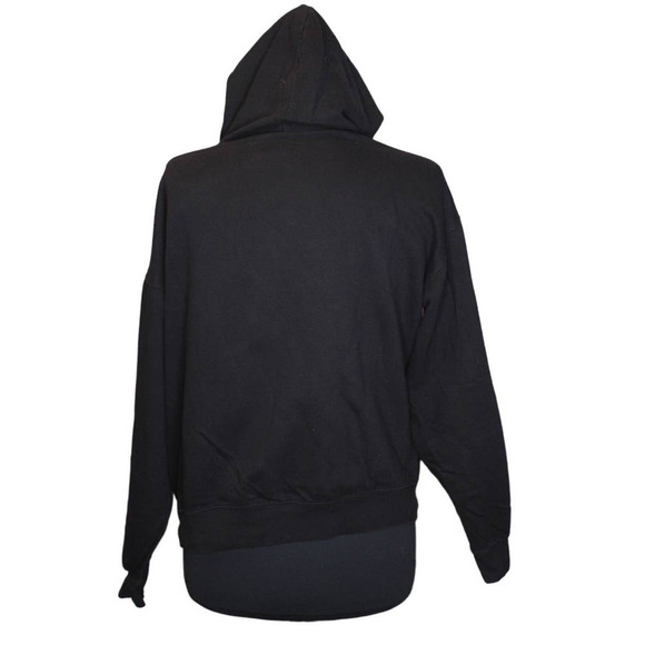 ESY Surf Co Daytona Beach Hooded Sweatshirt Black Rainbow Floral Florida Size L - Picture 2 of 4